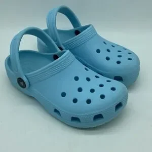 CROCS | Shoes | Crocs Classic Kids Clogs 2 C Light Pastel  display picture 2